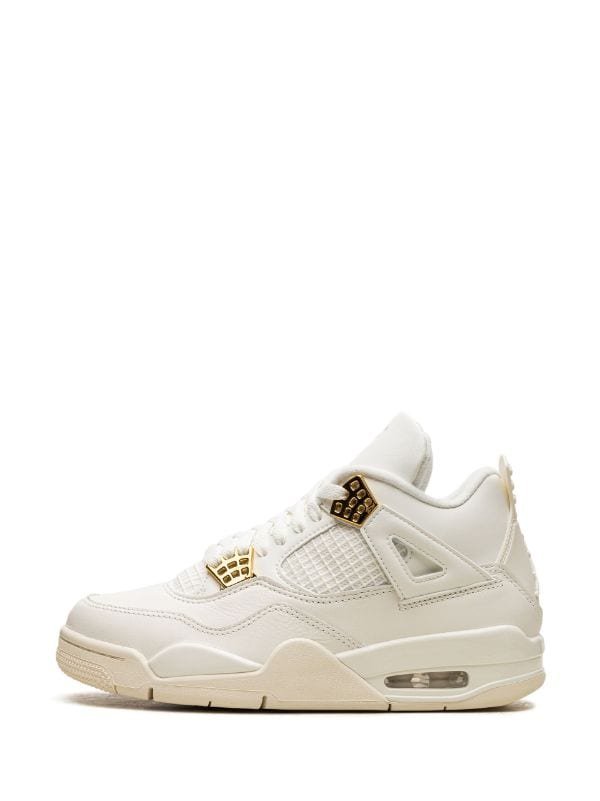 F01EC4D8-072B-478D-A186-ADE2E31F8463 Air Jordan 4 Retro « White & Gold »